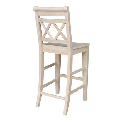 International Concepts - Canyon Bar Height XX Stool - 30inSH - S-473 veiw 2