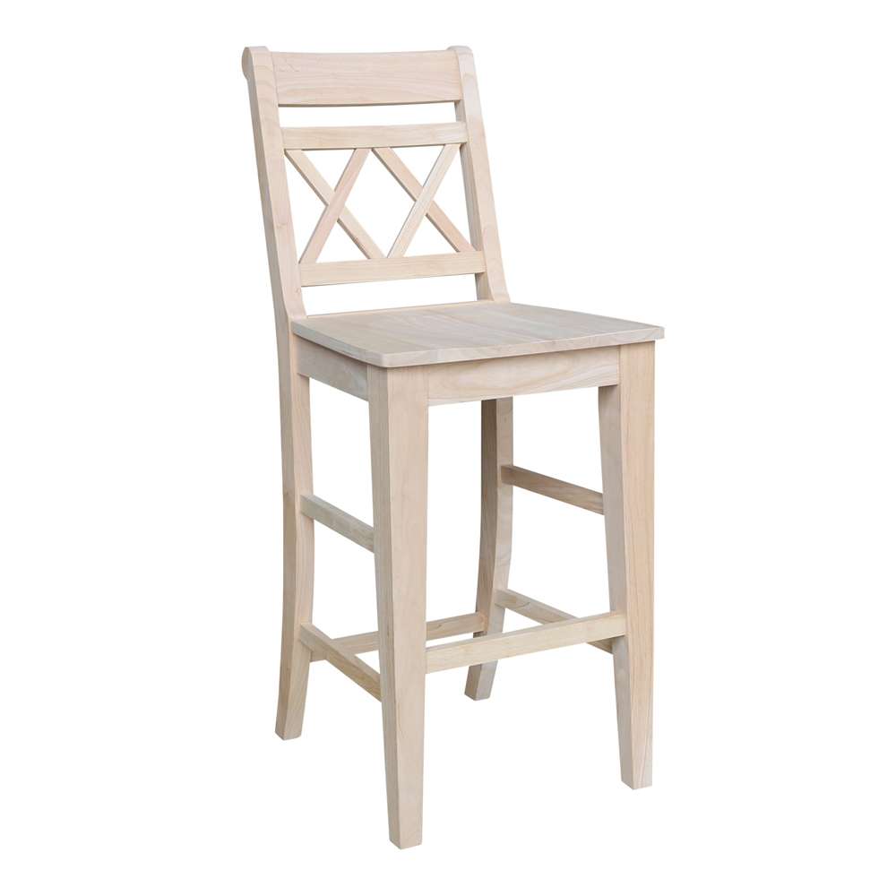 International Concepts - Canyon Bar Height XX Stool - 30inSH - S-473 veiw 4