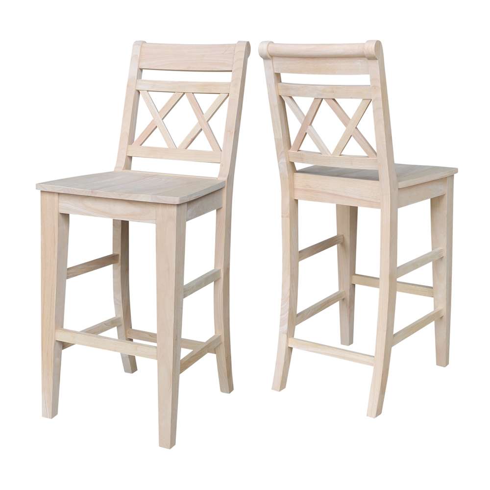 International Concepts - Canyon Bar Height XX Stool - 30inSH - S-473 veiw 5