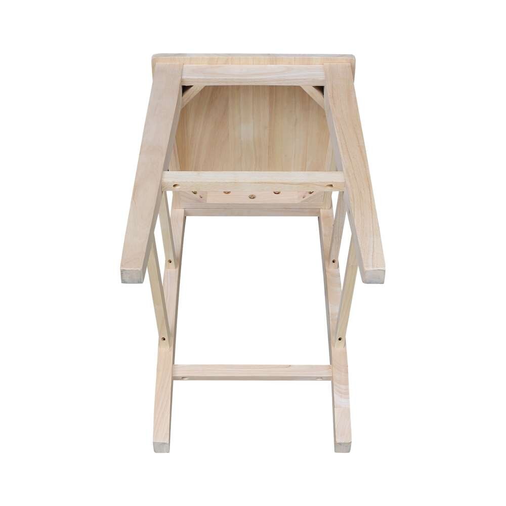 International Concepts - Canyon Bar Height XX Stool - 30inSH - S-473 veiw 8