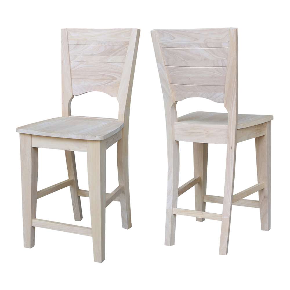 International Concepts - Canyon Counter Height Stool - 24inSH - S-482 veiw 3