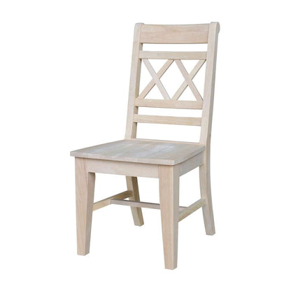 International Concepts - Canyon Double X- Back Chair (Set of 2) - C-47P veiw 1