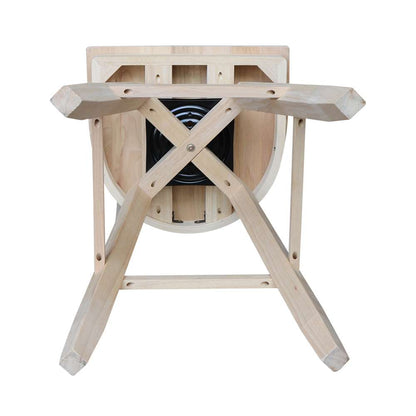 International Concepts - Charlotte Bar Height Stool - 30inSH - S-313SW veiw 8