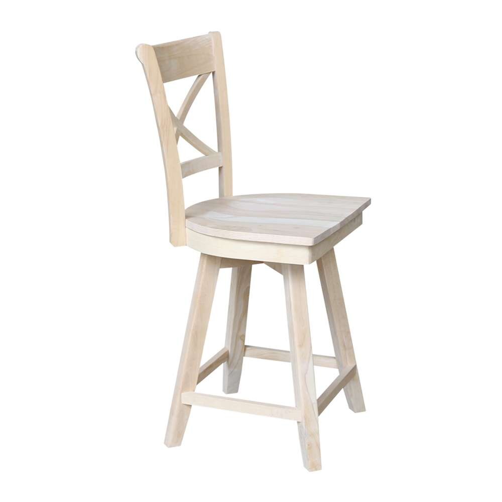International Concepts - Charlotte Counter Height Stool - 24inSH - S-312SW veiw 9