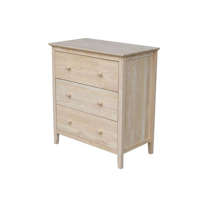 International Concepts - Chest with 3 Drawers - BD-8003 veiw 1
