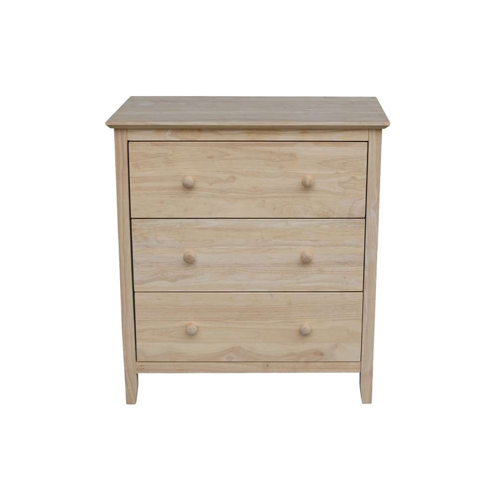 International Concepts - Chest with 3 Drawers - BD-8003 veiw 4