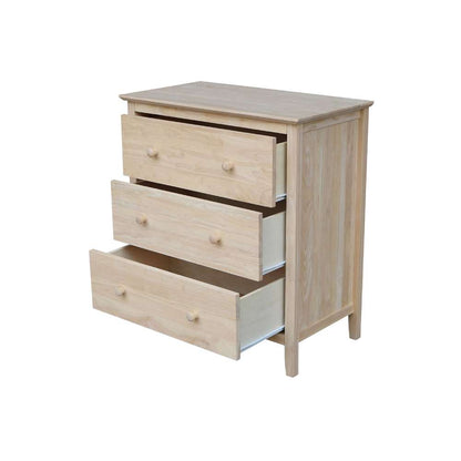 International Concepts - Chest with 3 Drawers - BD-8003 veiw 5