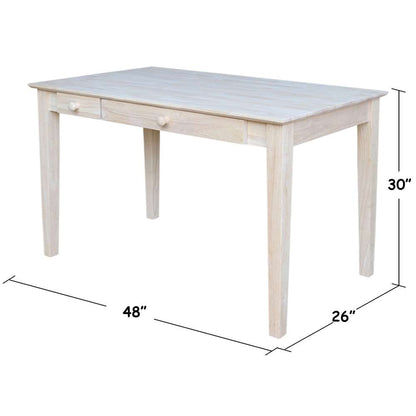 International Concepts - Computer Desk with Flip Down Drawer - OF-50 veiw 3
