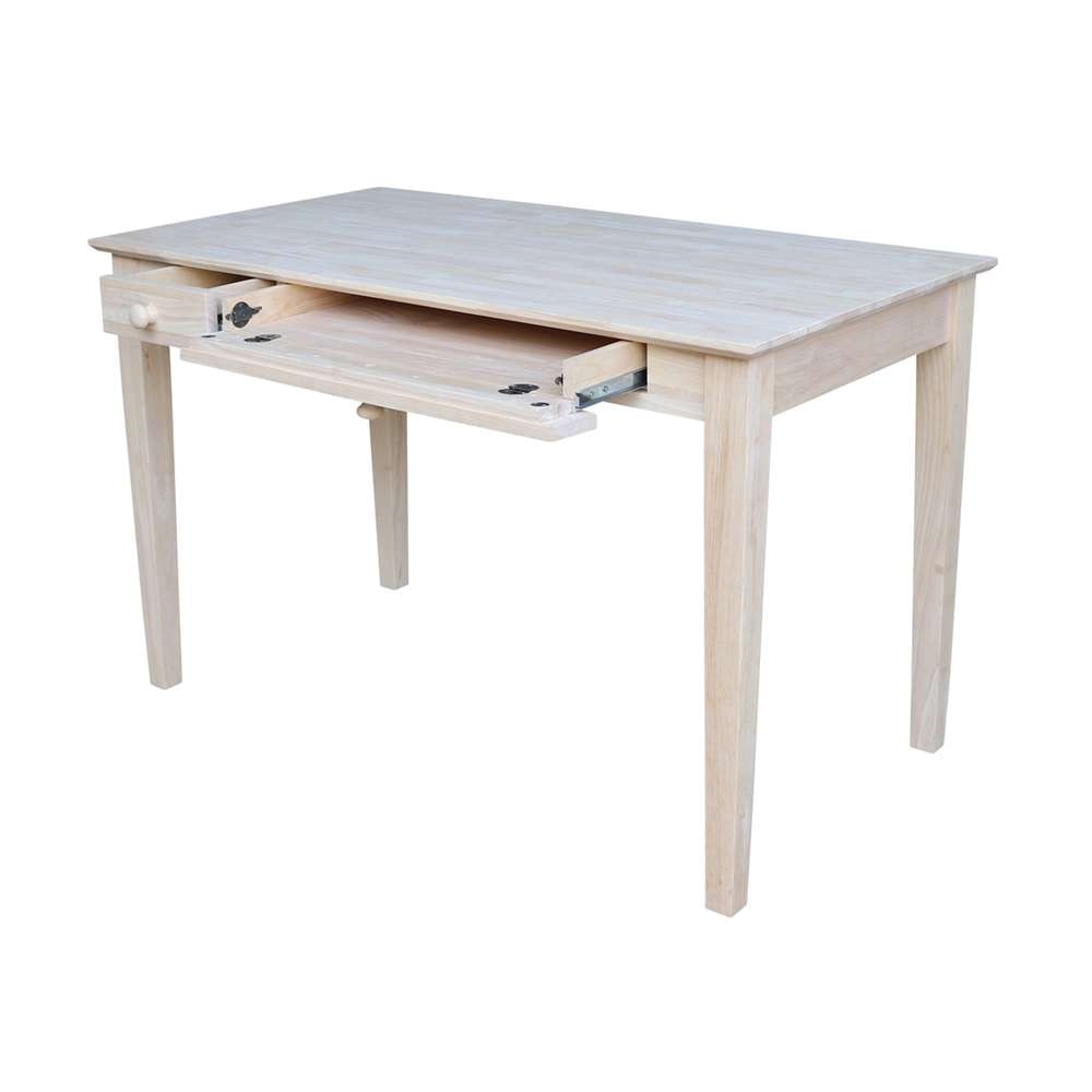 International Concepts - Computer Desk with Flip Down Drawer - OF-50 veiw 5