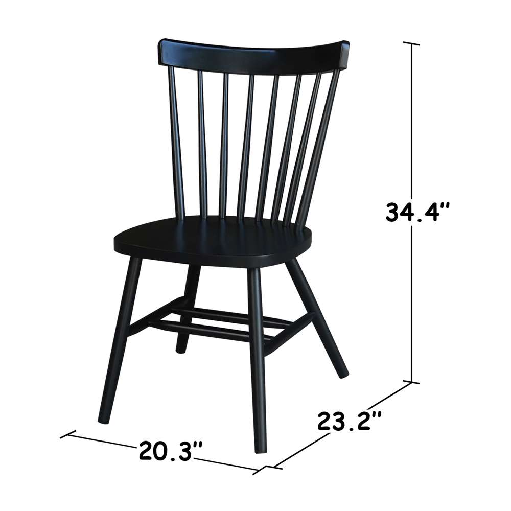 International Concepts - Copenhagen Chair with Plain Legs - C46-385 veiw 3