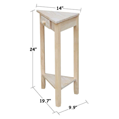 International Concepts - Corner Accent Table  - OT-95 veiw 3
