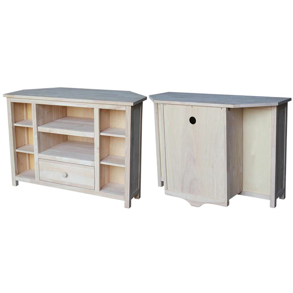 International Concepts - Corner Entertainment / Tv Stand - TV-49 veiw 2