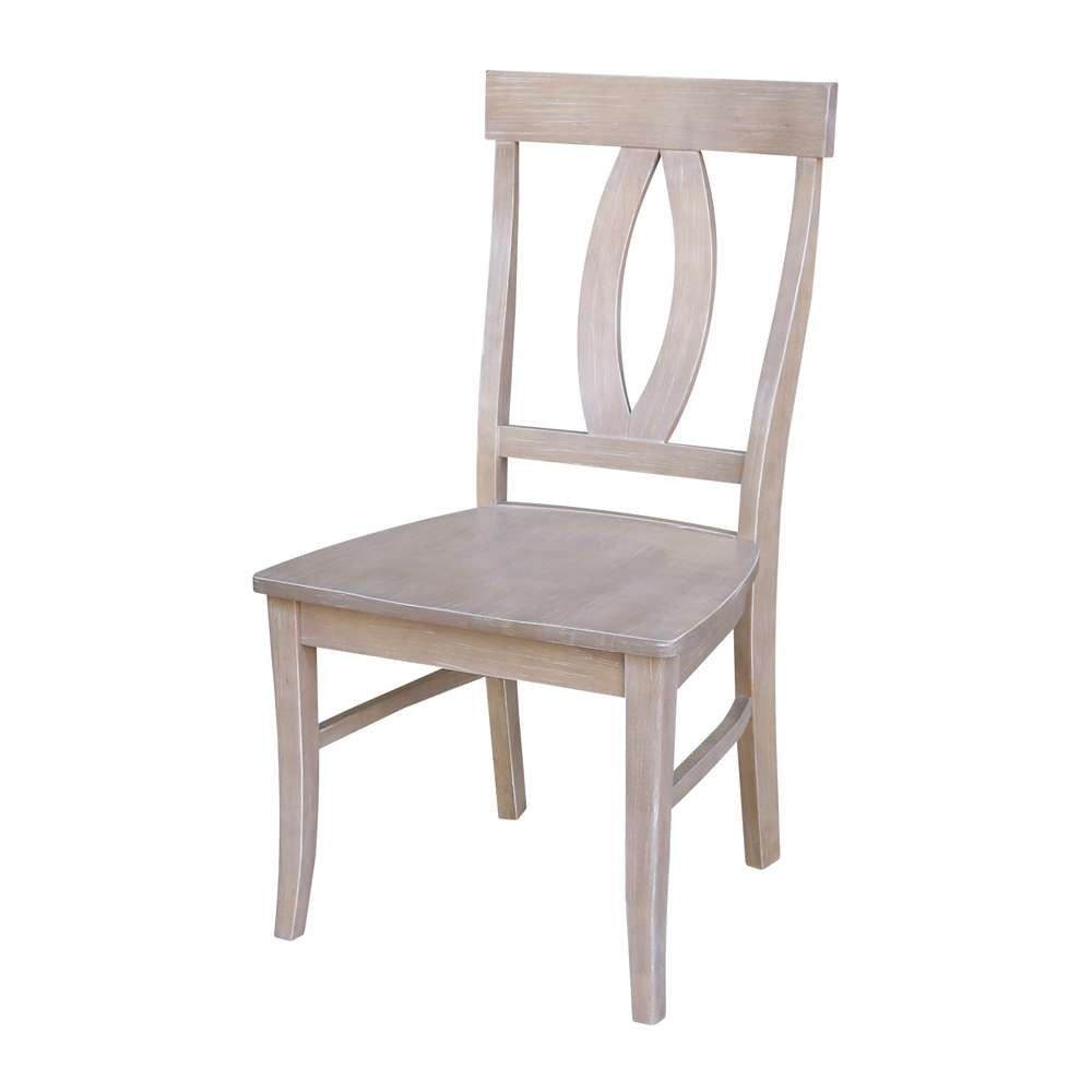 International Concepts - Cosmo Chair - Washed Finish (Set of 2) in Washed Gray Taupe Finish (Set of 2) - C09-170P veiw 1