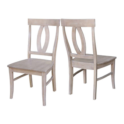 International Concepts - Cosmo Chair - Washed Finish (Set of 2) in Washed Gray Taupe Finish (Set of 2) - C09-170P veiw 5