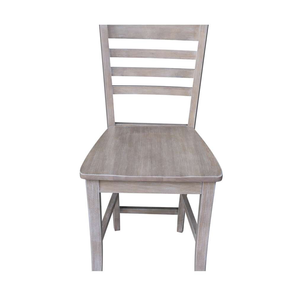 International Concepts - Cosmo Counter Height Stool - 24inSH in Washed Gray Taupe Finish - S09-3102 veiw 8