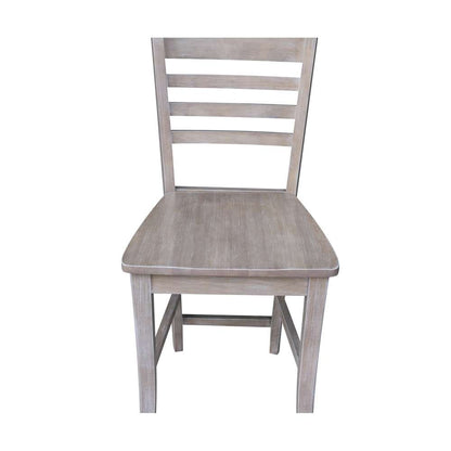 International Concepts - Cosmo Counter Height Stool - 24inSH in Washed Gray Taupe Finish - S09-3102 veiw 8
