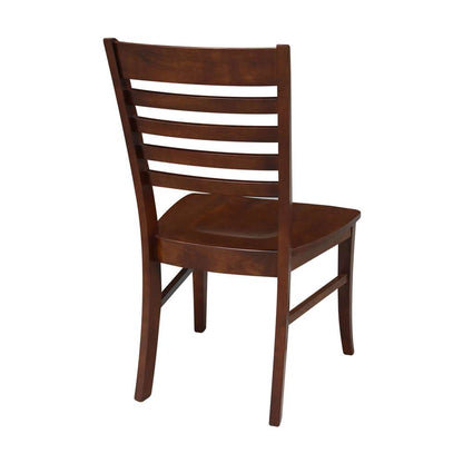 International Concepts - Cosmo Roma Chair in Espresso Finish (Set of 2) - C581-310P veiw 2