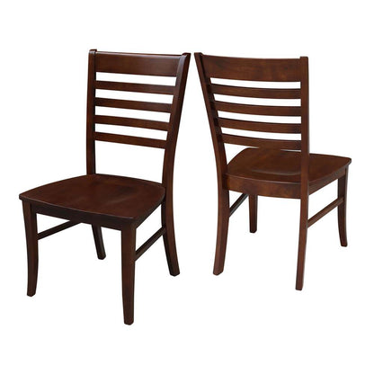 International Concepts - Cosmo Roma Chair in Espresso Finish (Set of 2) - C581-310P veiw 5