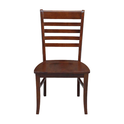 International Concepts - Cosmo Roma Chair in Espresso Finish (Set of 2) - C581-310P veiw 6
