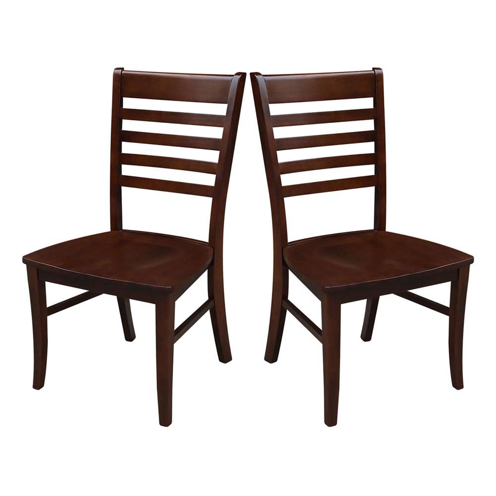 International Concepts - Cosmo Roma Chair in Espresso Finish (Set of 2) - C581-310P veiw 8