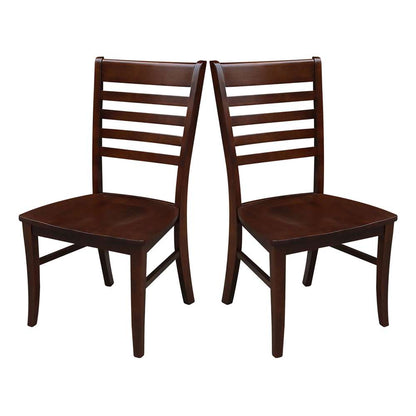 International Concepts - Cosmo Roma Chair in Espresso Finish (Set of 2) - C581-310P veiw 8