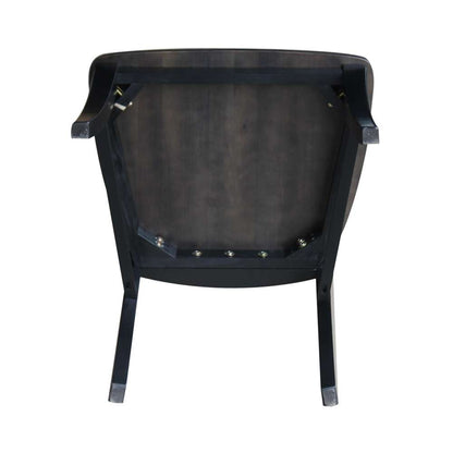 International Concepts - Cosmo Tall Mission Chair in Coal-Black/Washed Black Finish (Set of 2) - C75-465P veiw 4