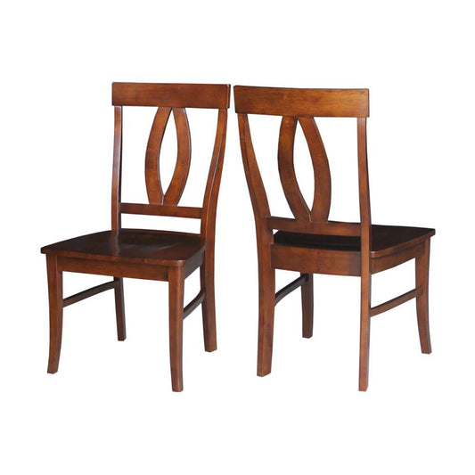 International Concepts - Cosmo Verona Chair in Espresso Finish (Set of 2) - C581-170P veiw 2