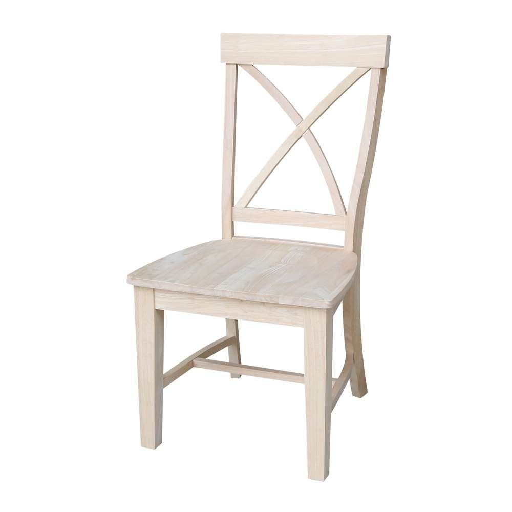 International Concepts - Creekside X-Back Chair (Set of 2) - C-27P veiw 1