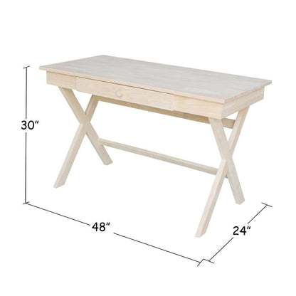 International Concepts - Cross Leg Desk - OF-68 veiw 3