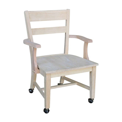 International Concepts - Dining Chair with Casters - C-226 veiw 3