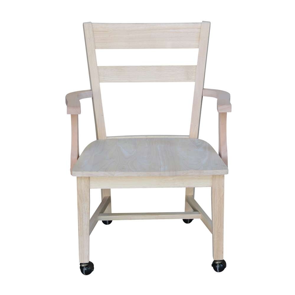 International Concepts - Dining Chair with Casters - C-226 veiw 5