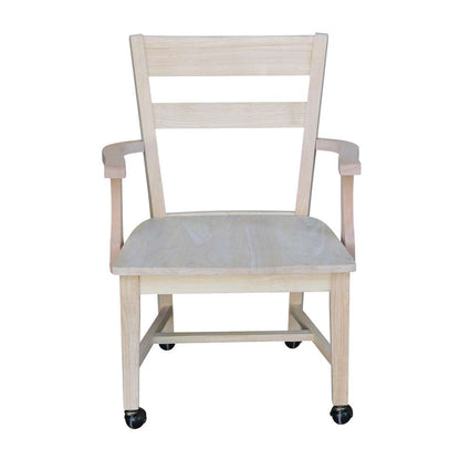 International Concepts - Dining Chair with Casters - C-226 veiw 5
