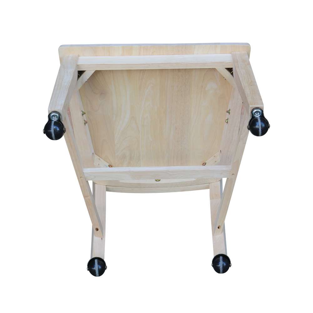 International Concepts - Dining Chair with Casters - C-226 veiw 7
