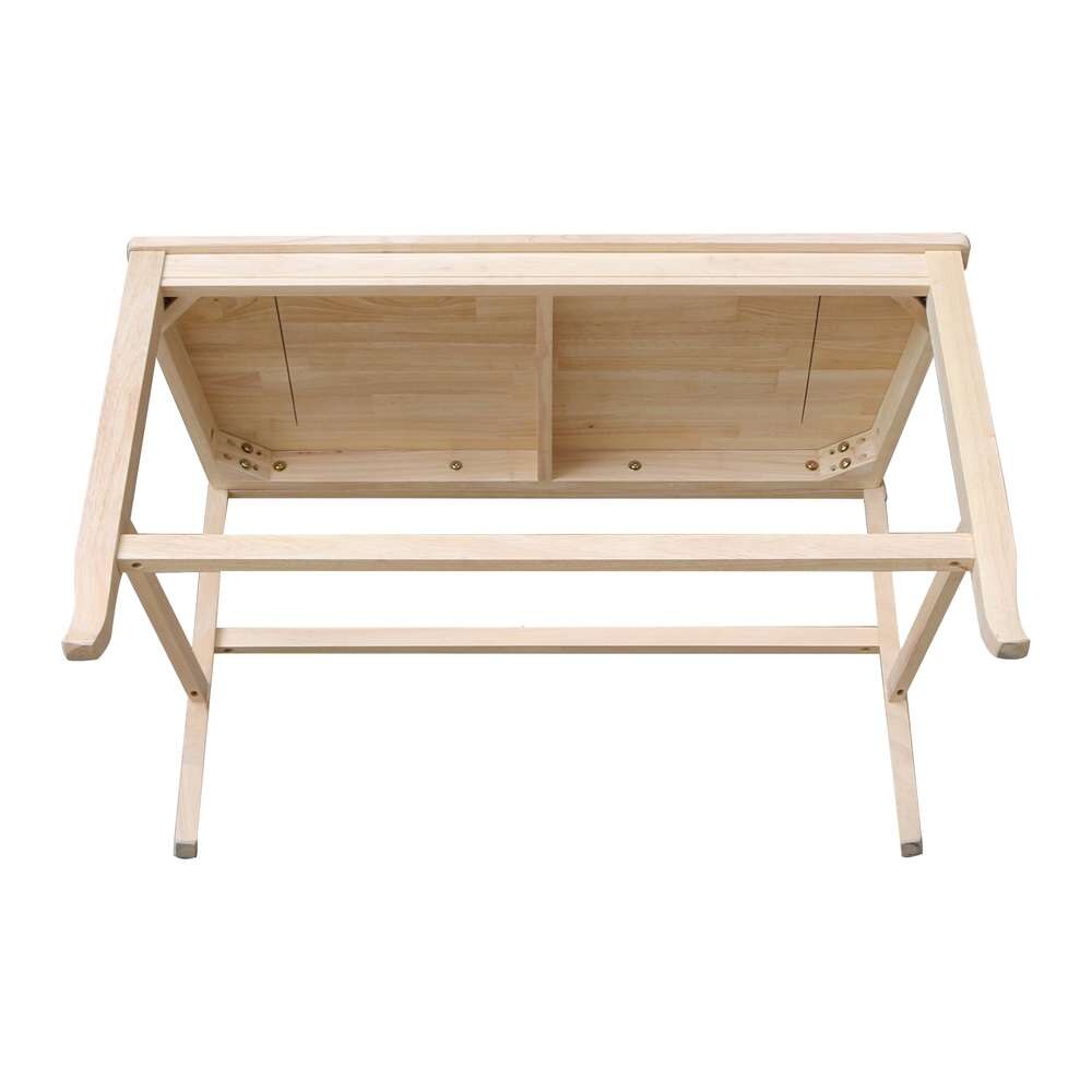 International Concepts - Double X-Back Bench - 24in Seat Height - BE-202 veiw 7