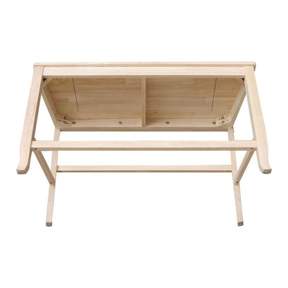 International Concepts - Double X-Back Bench - 24in Seat Height - BE-202 veiw 7