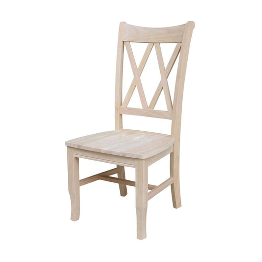 International Concepts - Double X-Back Chair (Set of 2) - C-20P veiw 1