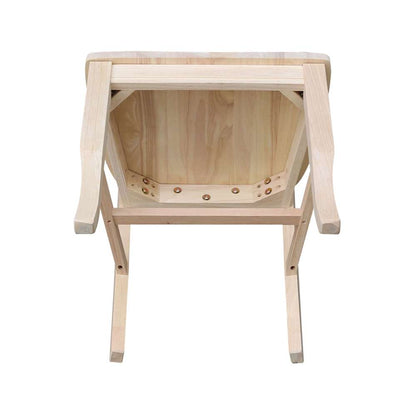International Concepts - Double X-Back Chair (Set of 2) - C-20P veiw 9