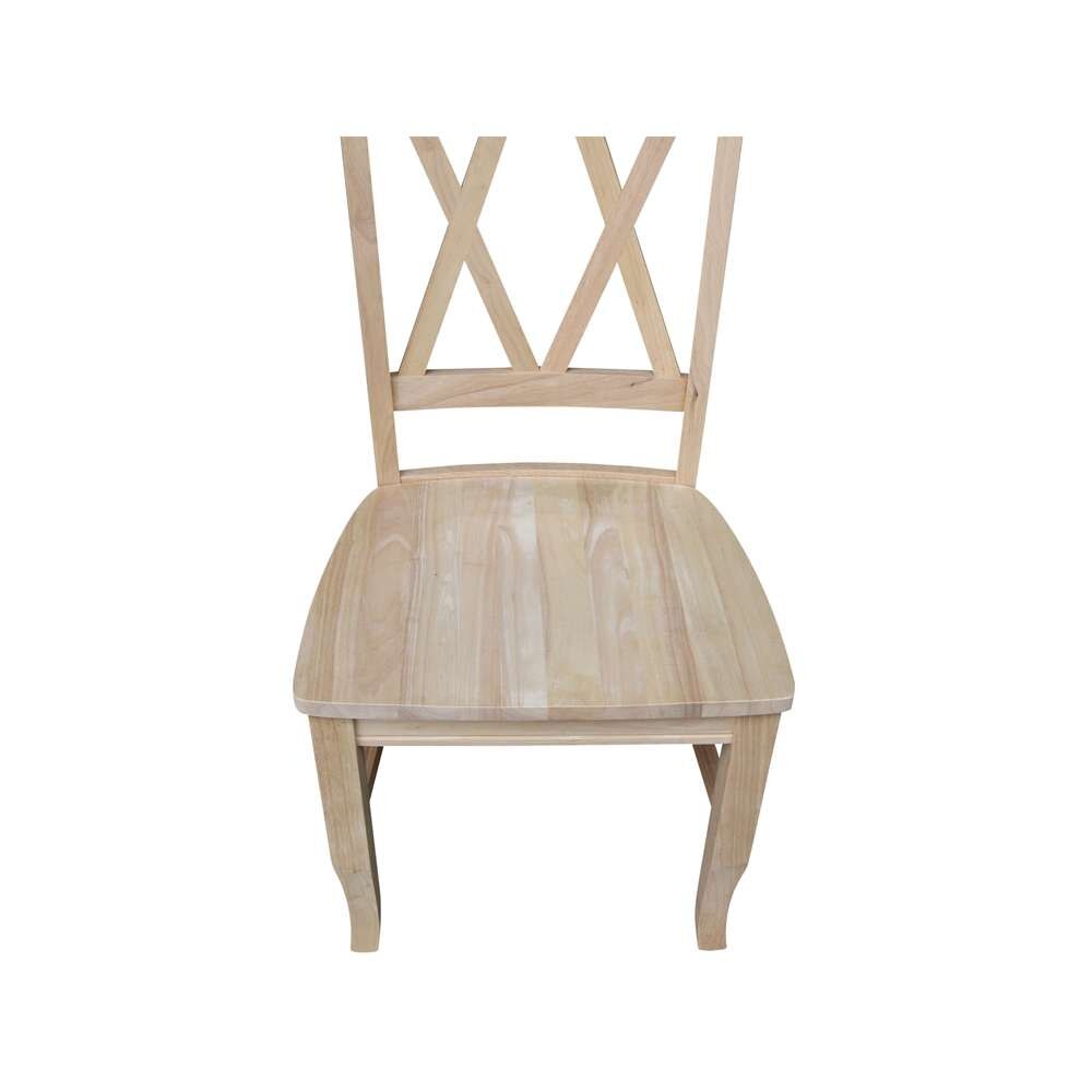 International Concepts - Double X-Back Chair (Set of 2) - C-20P veiw 10