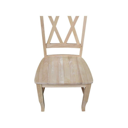 International Concepts - Double X-Back Chair (Set of 2) - C-20P veiw 10