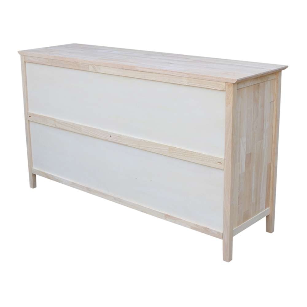 International Concepts - Dresser with 6 Drawers - BD-8006 veiw 2