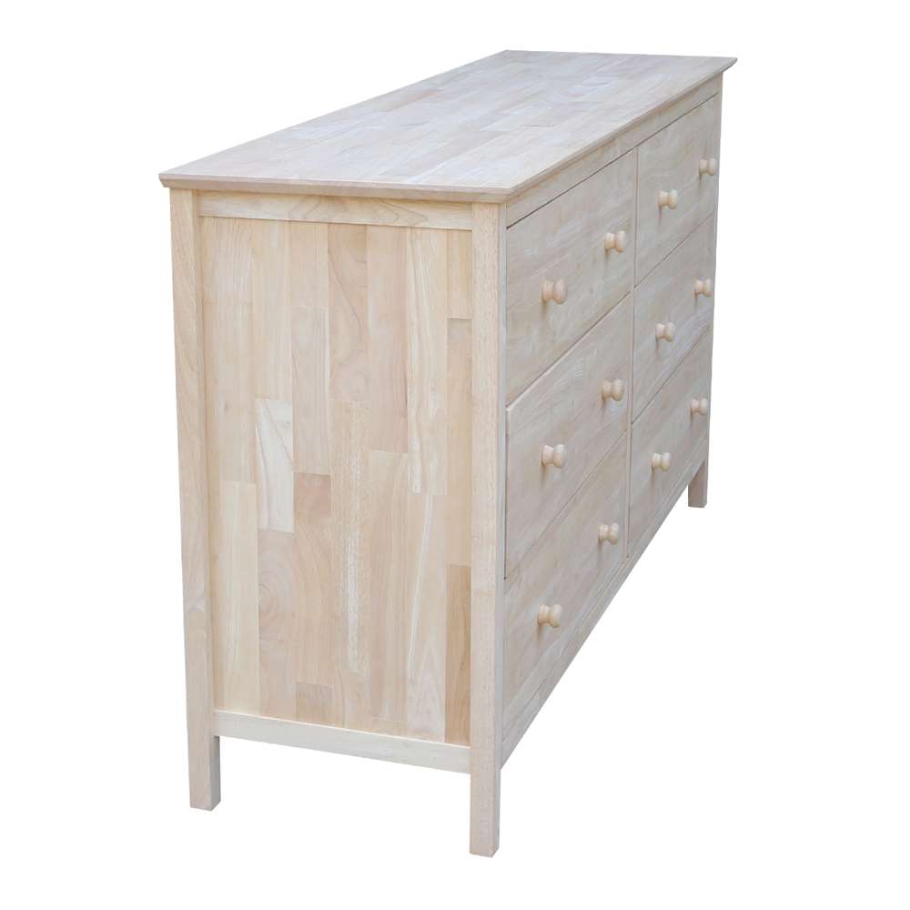 International Concepts - Dresser with 6 Drawers - BD-8006 veiw 7