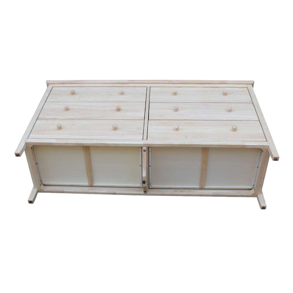 International Concepts - Dresser with 6 Drawers - BD-8006 veiw 10