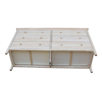 International Concepts - Dresser with 6 Drawers - BD-8006 veiw 10