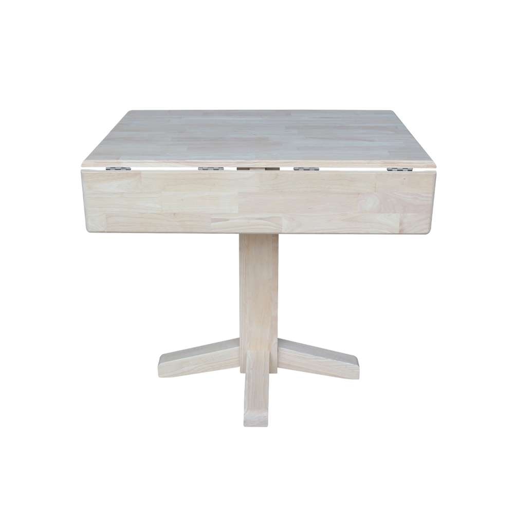 International Concepts - Dual Drop Leaf Dining Table - Square - T-36SDP veiw 4