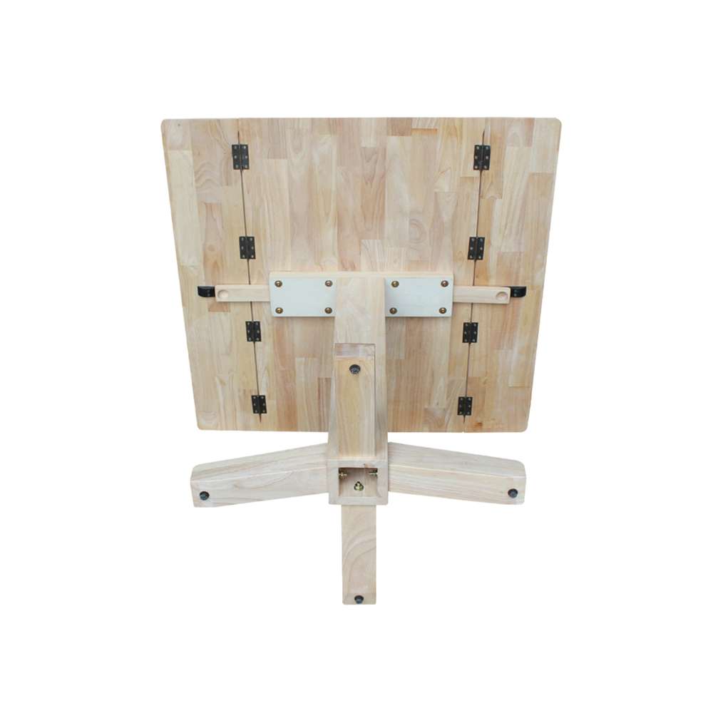 International Concepts - Dual Drop Leaf Dining Table - Square - T-36SDP veiw 7