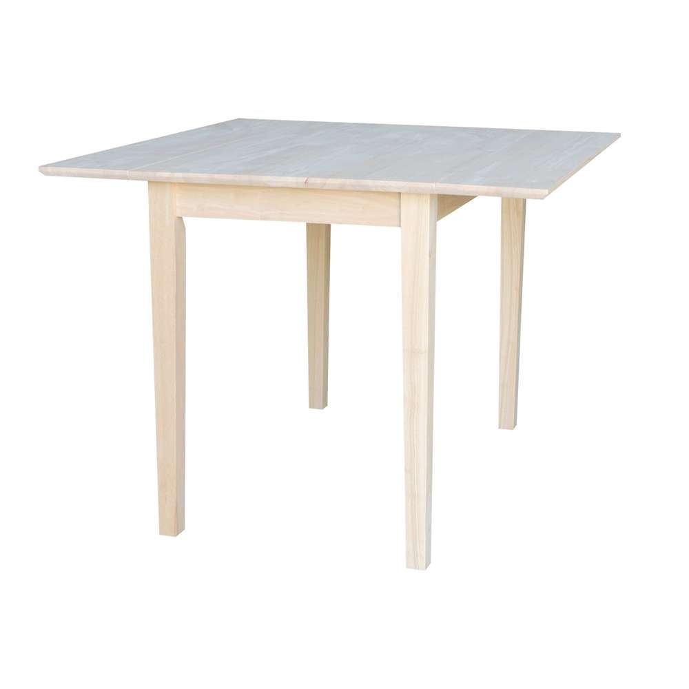 International Concepts - Dual Drop Leaf Dining Table - Square - T-40DS veiw 1