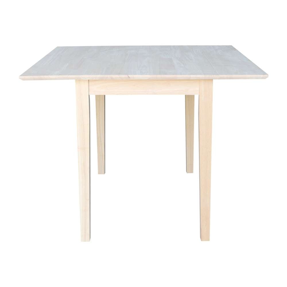 International Concepts - Dual Drop Leaf Dining Table - Square - T-40DS veiw 2