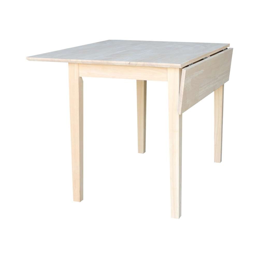 International Concepts - Dual Drop Leaf Dining Table - Square - T-40DS veiw 3
