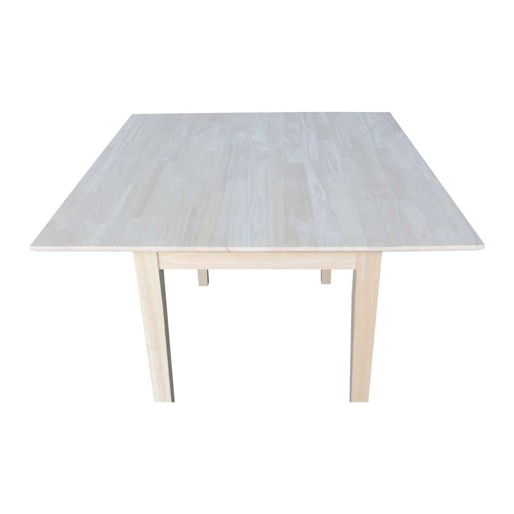 International Concepts - Dual Drop Leaf Dining Table - Square - T-40DS veiw 9