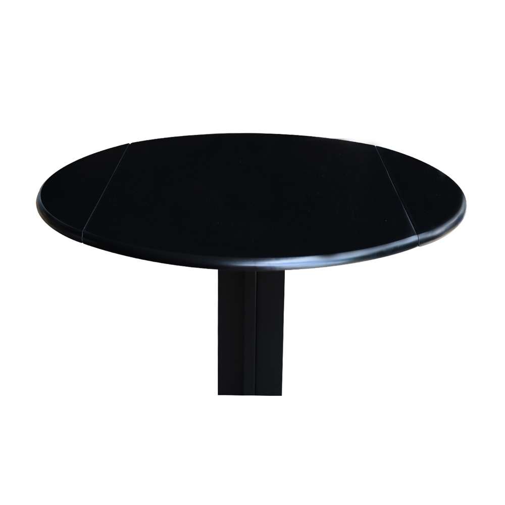 International Concepts - Dual Drop Leaf Table - 36in in Black Finish - T46-36RP veiw 10